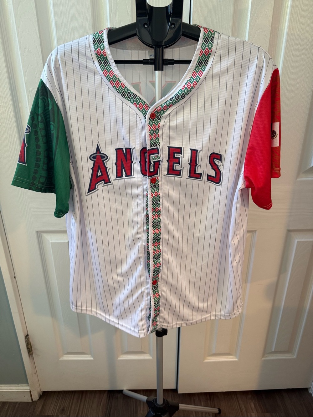 Anaheim Angels Mexican Heritage Night Jersey  MLB Stadium Giveaway
